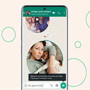Veja como mandar mensagem de vídeo no WhatsApp (Foto: Divulgação)